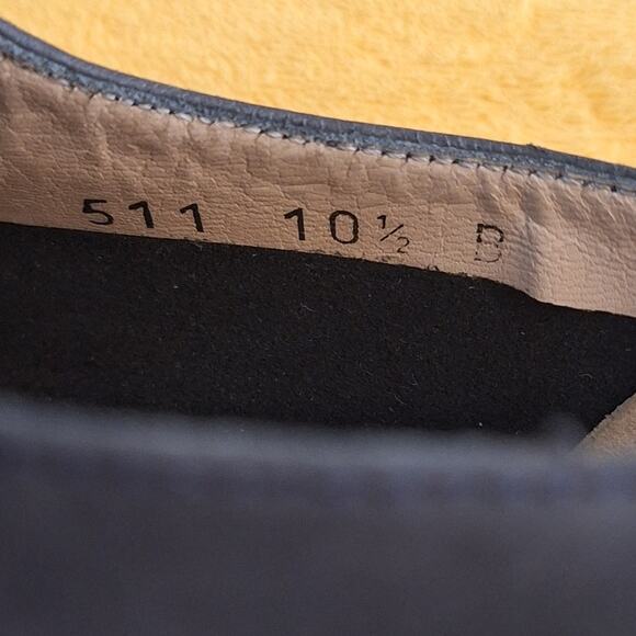 Salvatore Ferragamo Boutique Ferrara Oxford Wingtip 10.5 Italy Leather Designer - Picture 8 of 9